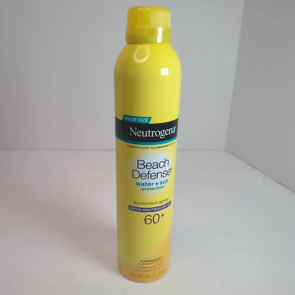 Neutrogen Beach Defense Sunscreen Spray SPF 60+ Exp 7/27 New, Not‎ Expired